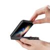 Dux Ducis Fino Etui Pokrowiec Pokryty Nylonowym Materiałem Huawei P50 Pocket Czarny