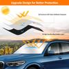 D-Lumina Windshield Sun Shade For -2025 BMW X5, Foldable Window Sunshade Block UV Rays Front Sun Visor Protector Interior Accessories