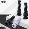 Innovative Spiral Strain Relief Protector for Cable Gland Set of 5
