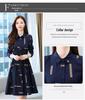 2026 Neuankunft Damen Mittellanges Herbst/Winter Hemdblusenkleid - Stilvoll, Tailliert, Schlankmachender Schnitt