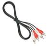 RCA Stereo Audio Cable - 5 FT, 2RCA Cord Male To Male Connector