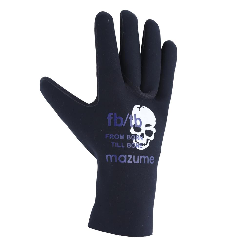 Mazume Neoprenhansker 650 Svart x Blå M MZGL-F650-04