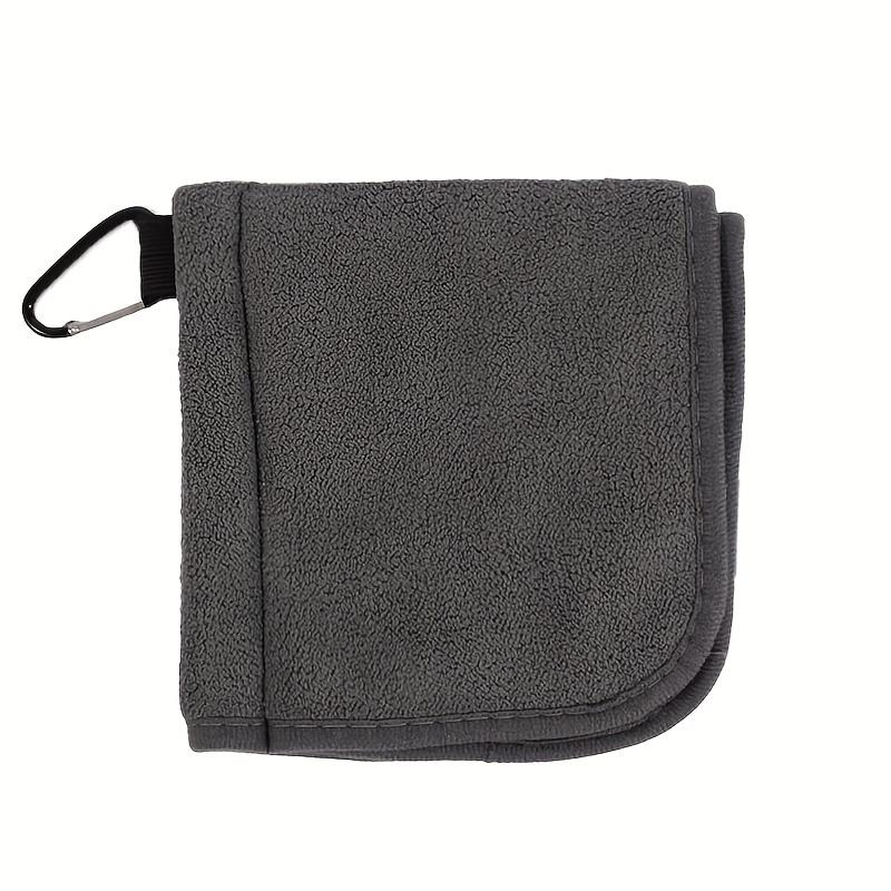Golf towel, ball cleaning towel, ball cleaning cloth towel, outdoor with hook golf gift