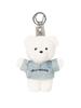 Millo Archive Fluffy Point Bear Keychain [Ivory]