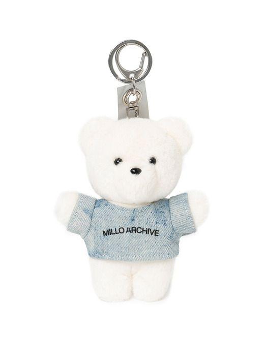 

Millo Archive Fluffy Point Bear Keychain [Ivory] FREE