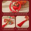 2025 Spring Festival Silk Persimmon String Lantern Ornament for Year of the Snake