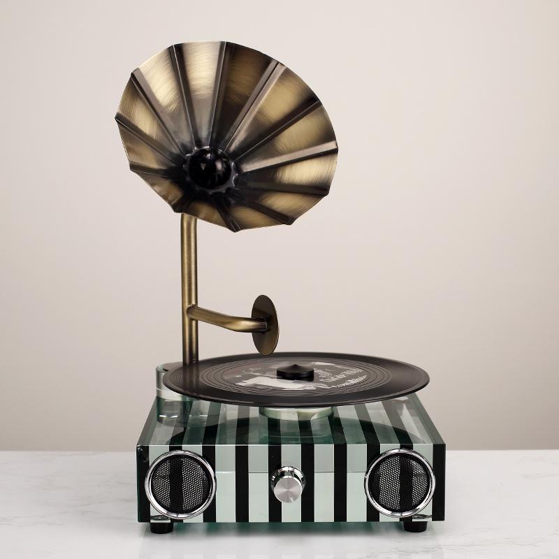 

Легкая роскошь креативный геометрический дизайн современные искусственные хрустальные часы ручная работа модель дома украшения для дома украшения brown stripes