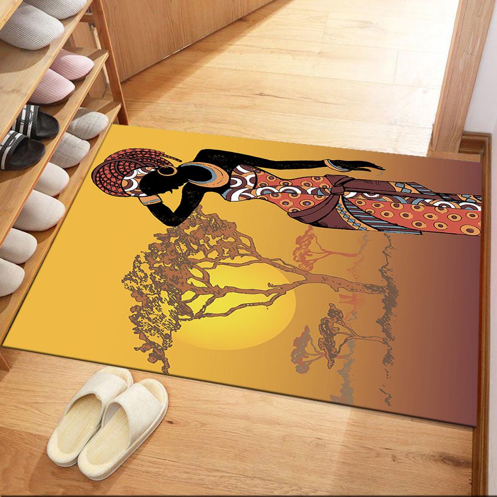 African Heritage Elegance Floor Mats for Living Room, Bedroom and Room Decoration Are Suitable for Gifts.