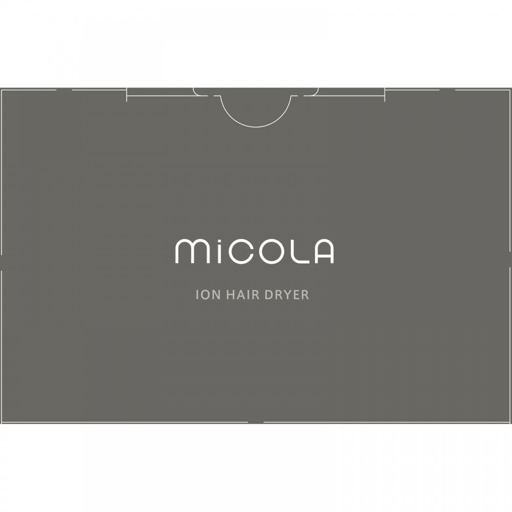 Micola Iris OHyama Micola Ion Dryer Dark Grey Hdr M101 H