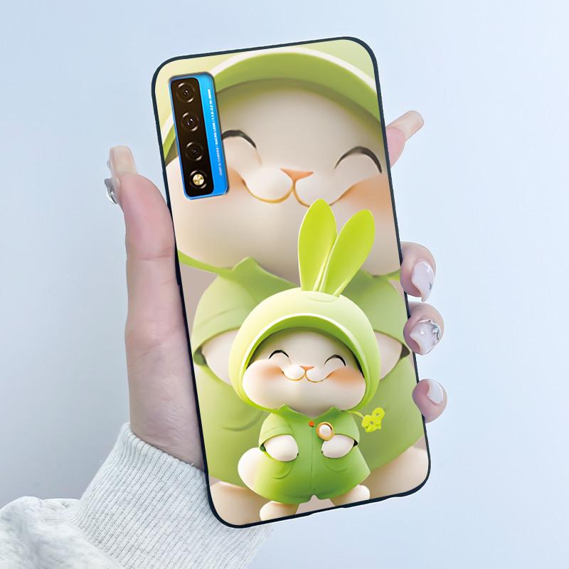 Casing For TCL 20 20S 20 Pro 5G 20L Plus 20L+ Case Luxury Dragon Cute Cool Boys Girls Black Soft Silicone Phone Case Back Cover