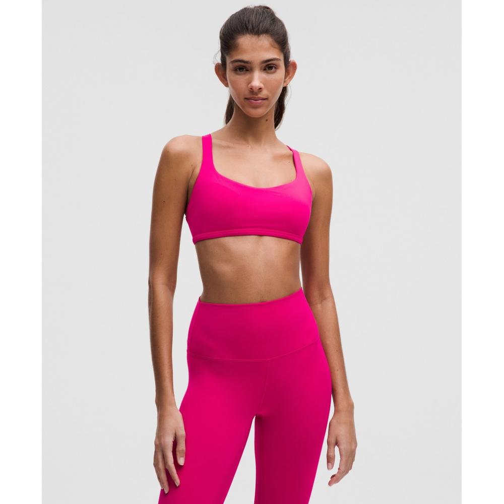 

Lululemon Free To Be BrA Wild Light Support A B Cup pAssionAte 8