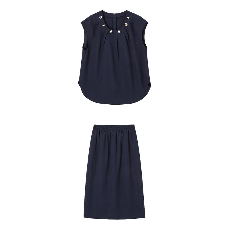 Demana Linen Lyocell Blend Two-Piece Set