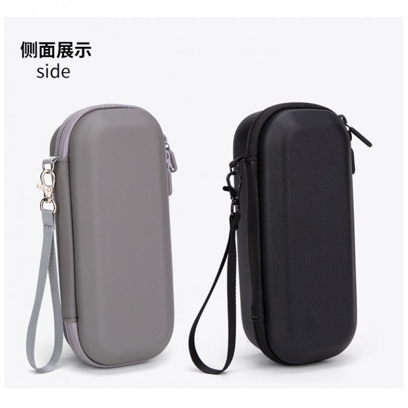 Portable PU Camera Case DJI Osmo Pocket 4 Pro With Velvet Lining Shockproof Storage Pouch Gray Black