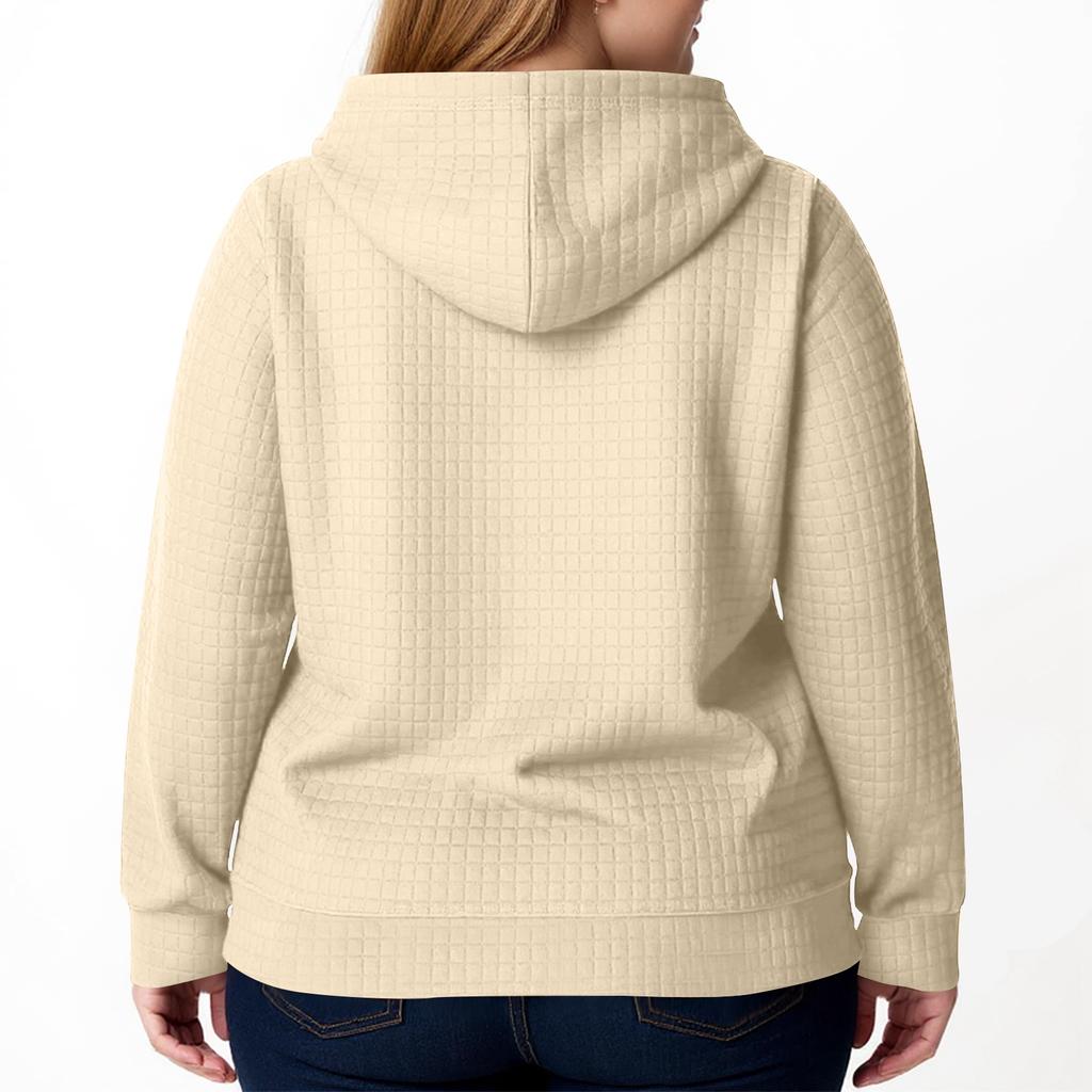 Women's Hoodies Long Sleeve Casual Drawstring Sweatshirts Pullover Pockets Tops