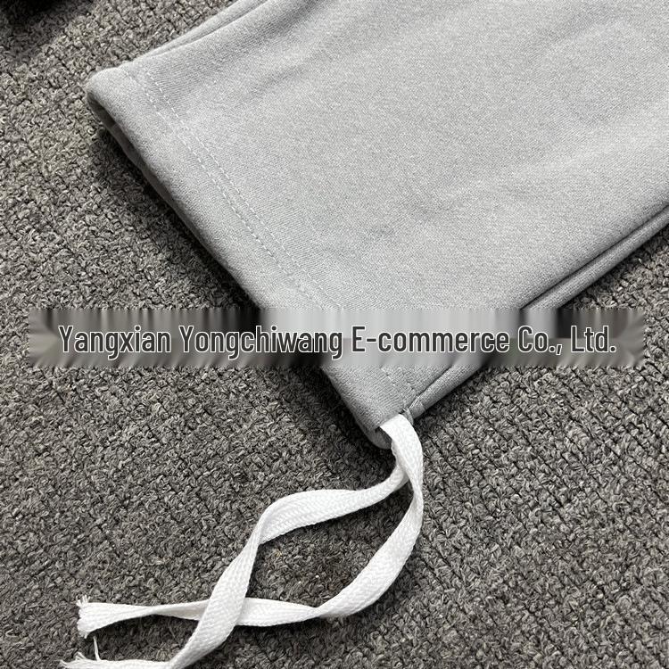 Europäischer & Amerikanischer Hip-Hop Liebe Sport Fleece Trainingsanzug - Sweatshirt & Sweatpants Winter Trendiger Stil