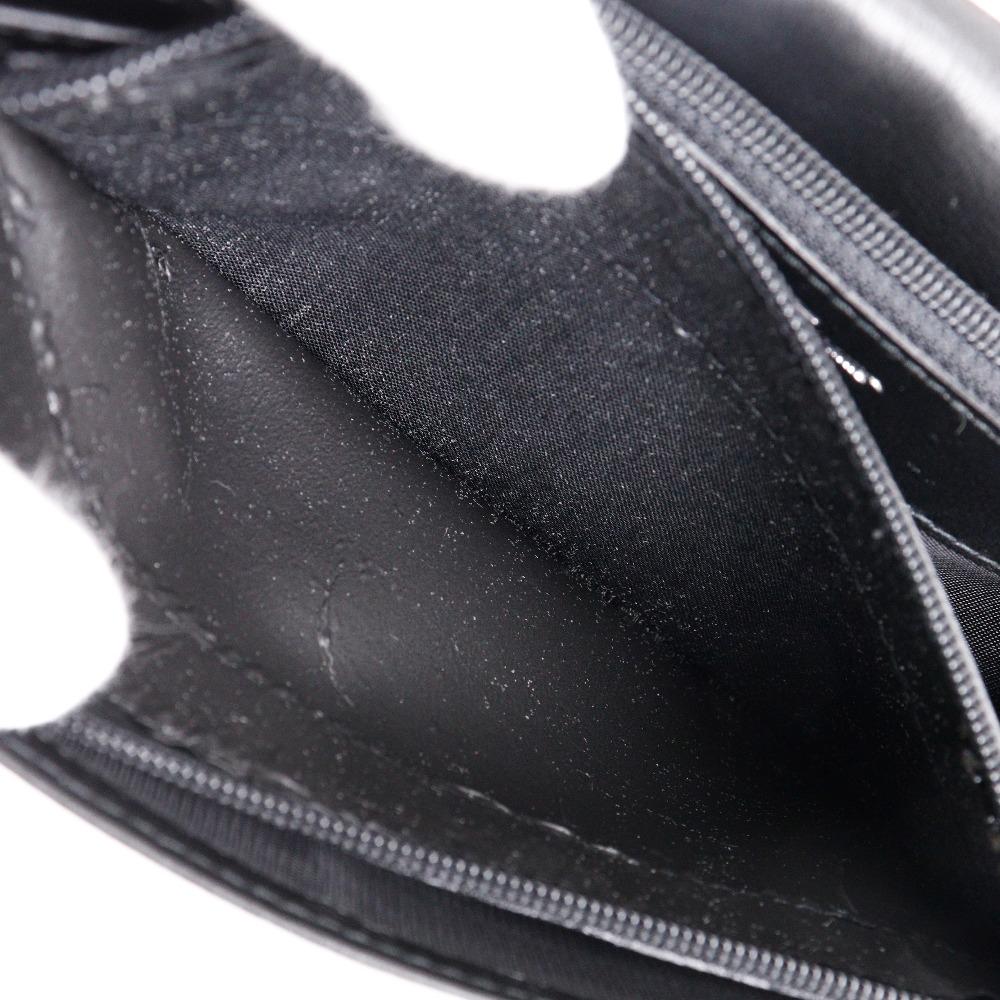 Salvatore Ferragamo Purse Black Calfskin Unisex Used