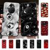 Black Scary Ghost Eye Monstrous Line Art Phone Case For Huawei Mate 10 20 30 40 50 Lite Pro Nova 3 3i 5 6 SE 7 Pro 7SE