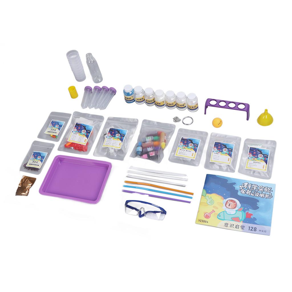 Kids Science Kit Children s Awareness Enlightenment Science Experiment Set Picture Book Video Dual Teaching