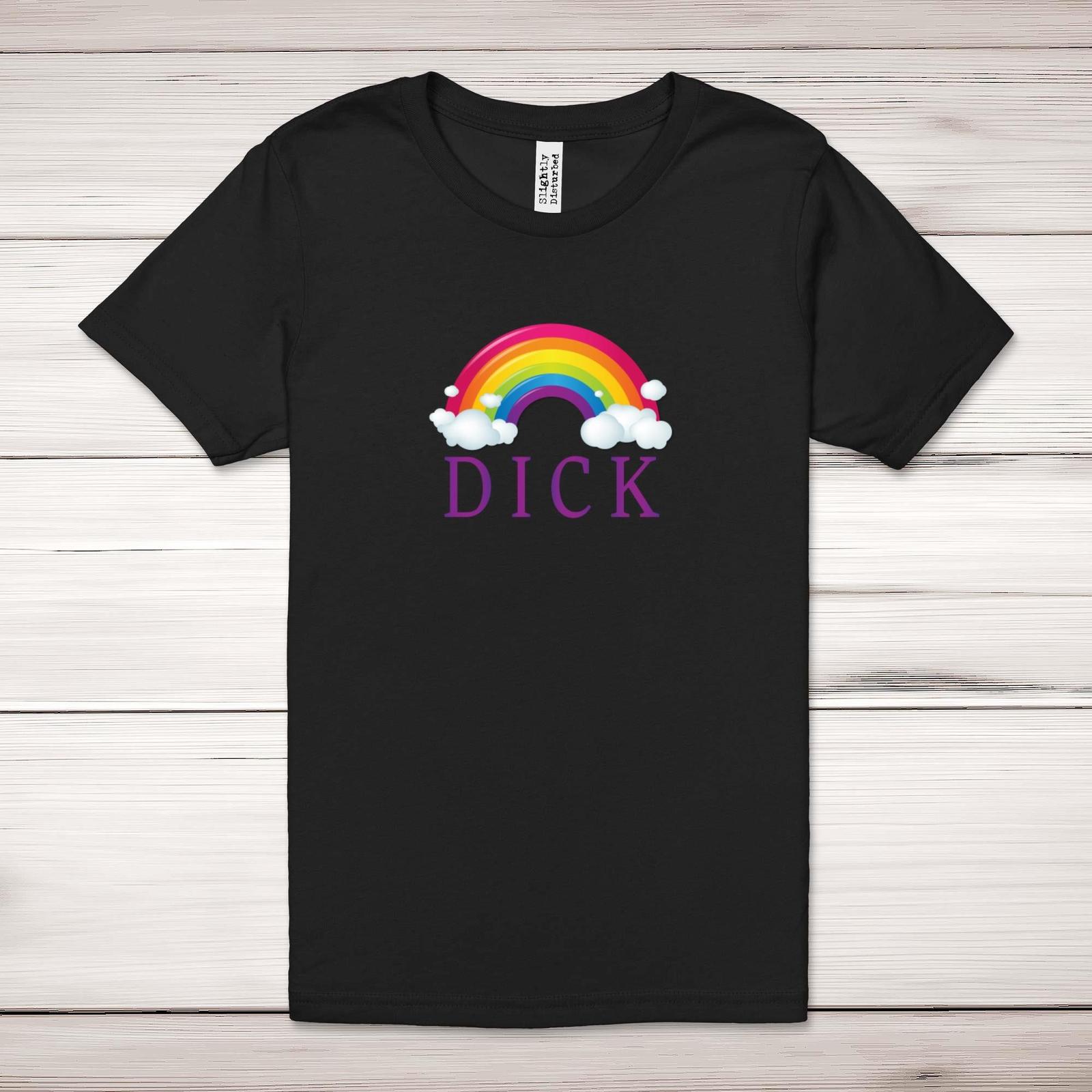 Rainbow Swearing Adult T-Shirt S разноцветный