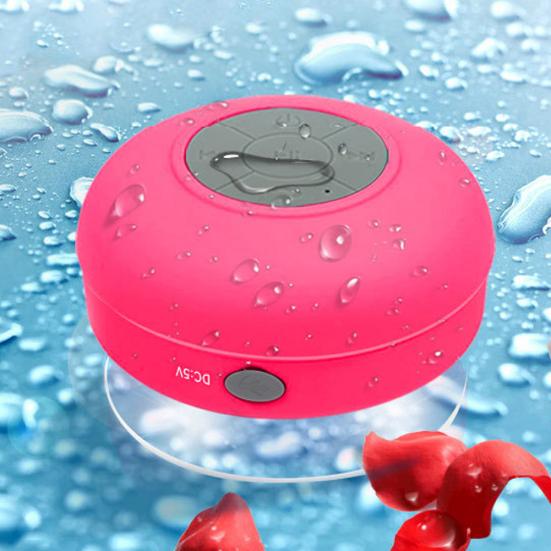 Mini Waterproof Suction Wireless Bluetooth-compatible Speaker Cup Bathroom Music Player