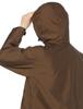 The North Face Compact Nomad Padded Slate Size L Women's Coat, Fleece, Windproof, Water-Repellent, Lightweight, Camping, Brown/Cappuccino,