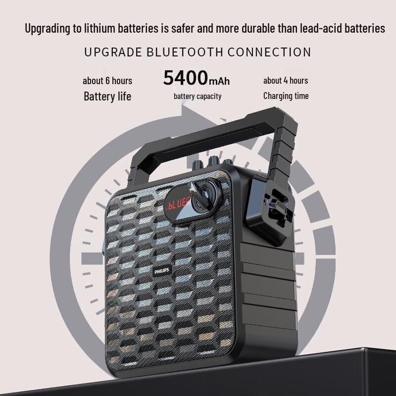 Philips SD60X Portable Outdoor Bluetooth Speaker