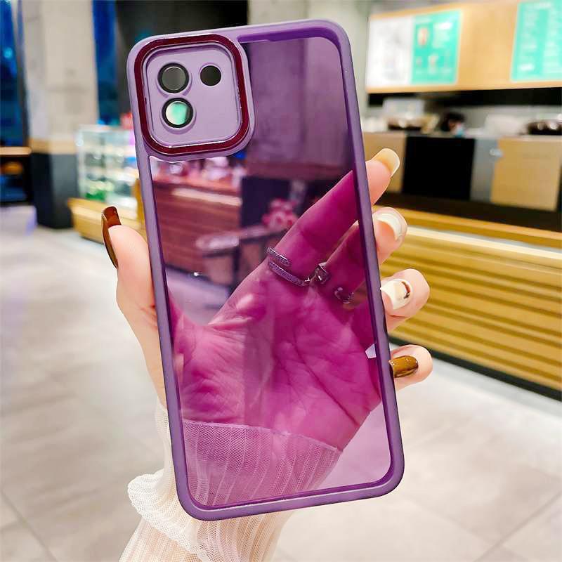 

For Samsung A03 Case Galaxy A04 Phone Case Galaxy A04e Cover Galaxy M04 F04 A04e A03 Case Shookproof Plating Silicone back cover Galaxy M04