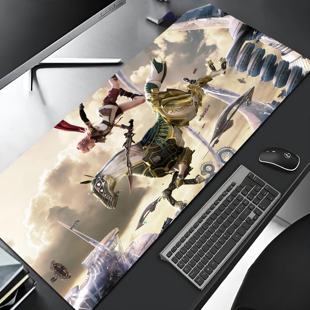 Final Fantasy Podložka pod myš Okraj Velká Herní Zamykací Počítačový Hráč Velká Gumová Maloobchodní Umění Podložka pod myš Mat na stůl pro notebook