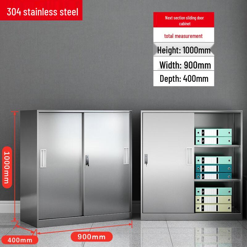 WEZHO 304 Stainless Steel Low Storage Cabinet