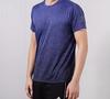 Adidas T Shirts Men's Dark Blue Crew Neck Moderate Straight Fit DZ8495