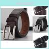 Classic Vintage Pin Buckle Genuine Leather Belt For Men Business Casual Simple European American Style