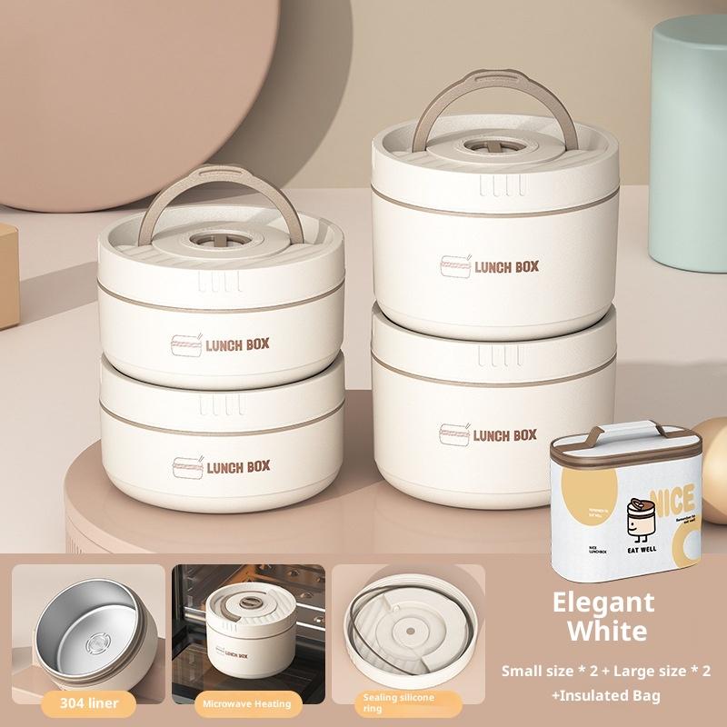 Termosowy lunchbox izolowany 304 stal nierdzewna zestaw bento przenośny szczelny pojemnik na żywność