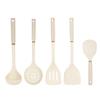 Silicone Handle Kitchen Utensils Two-color Silicone Kitchen Utensils 5-piece Set Silicone Shovel Spoon Rice Spoon Colander