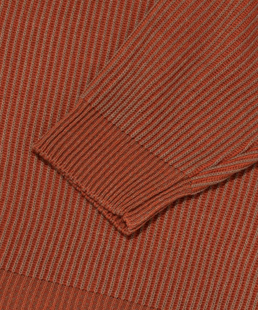 CARGOBROS Filling Two-Tone Over Round Knit (Camel)