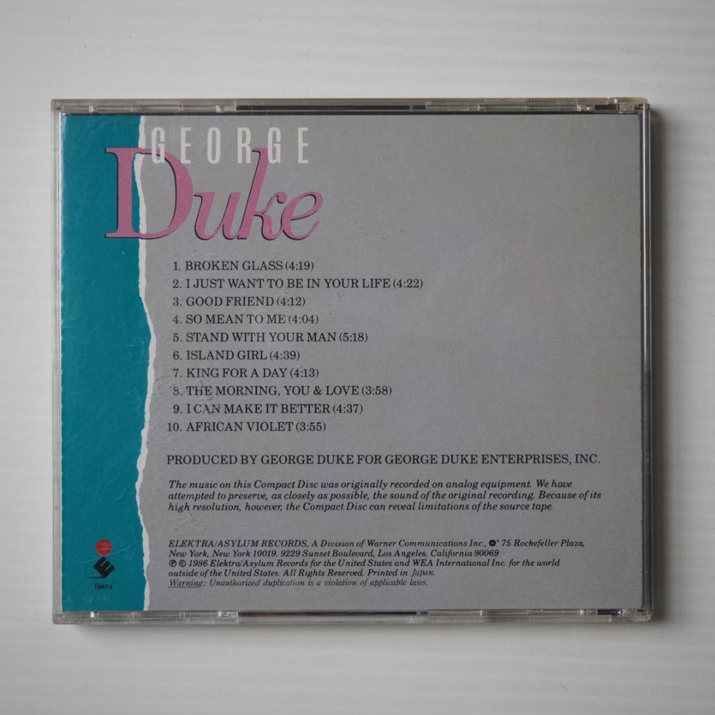 Used George Duke George Duke