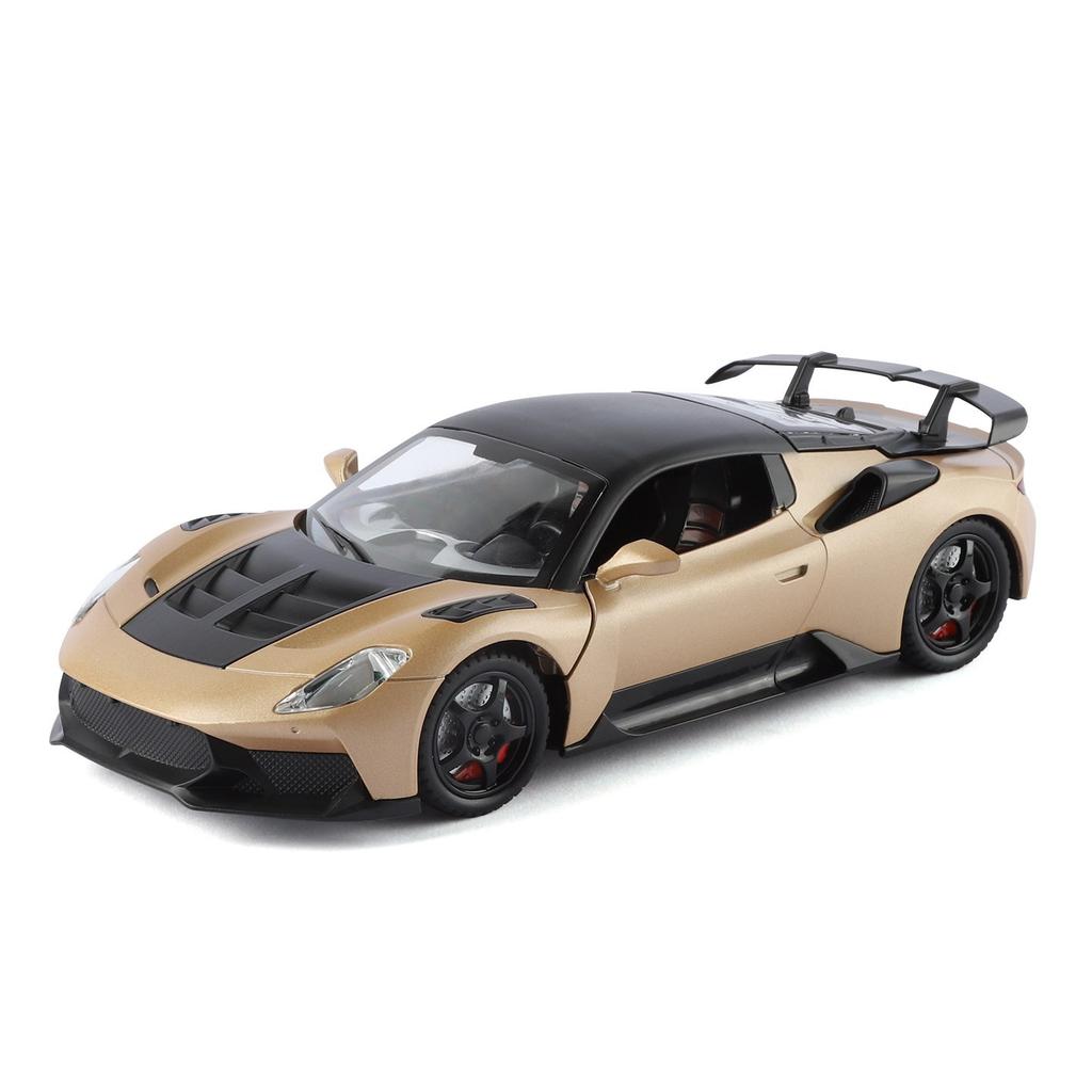 Simulazione 1/24 Maserati GT Auto Sportiva in Lega Modello Ornamento Giocattolo Ingrosso Dropshipping Regalo