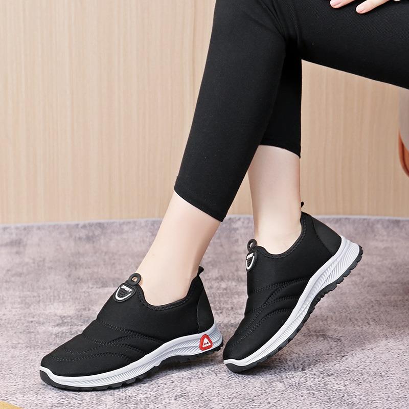 Cotton boots women's winter new walking shoes hot women's shoes velvet warm cotton shoes women