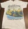 Camiseta Vintage Anos 90 Banda SUBLIME 1997 Banda Rap Rock Tour Tamanho S5XL Camiseta Unissex