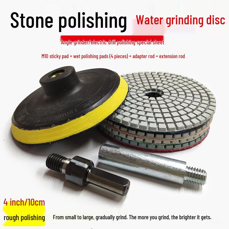 Diamond Head Polishing Pad for Drills: Marble, Quartz, and Stone Grinding