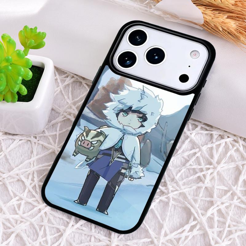 Genshin Impact Yelan Phone Case for iPhone 17 Air 16 15 11 12 14 13 Pro Max Shockproof Cover
