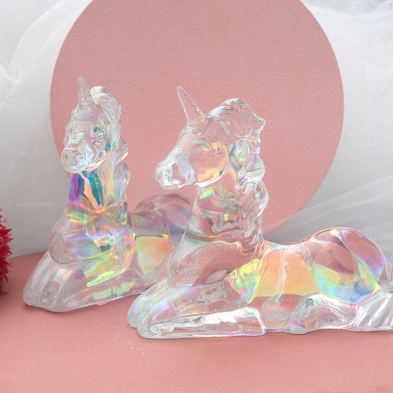 3D Unicorn Mold Silicone Epoxy Resin DIY Crafts Mold Horse Mold Plaster Molds