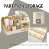 Cosmetic Display Case Desk Storage Box with Clear Drawers Large Capacity Makeup Brush Organizer For Bathroom Desktop