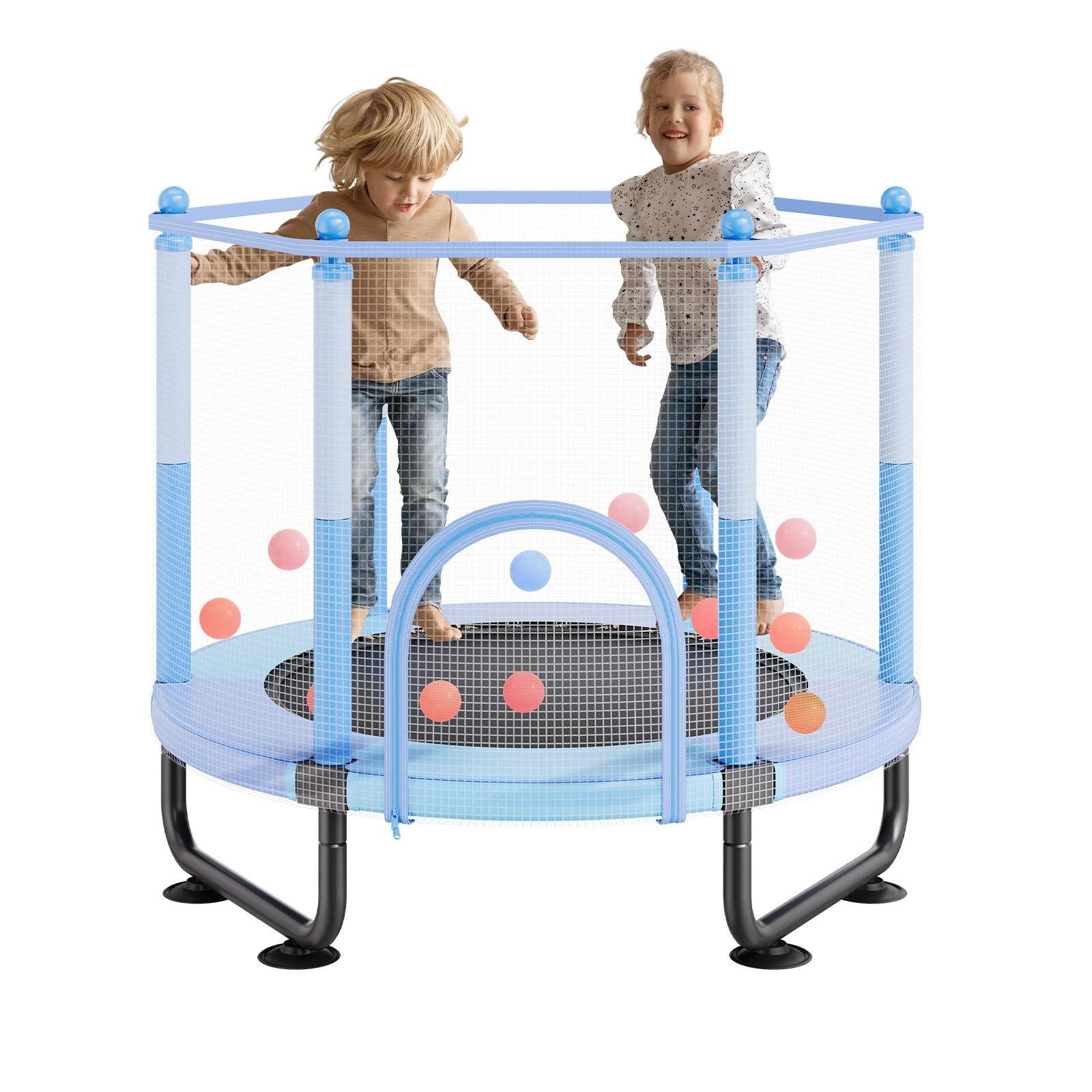 VEVOR 60 Kids Trampoline, 5FT Indoor