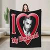 Maluma Colombian Singer Photo Collage Blankets Camping Flannel Throw Blanket For Bedroom Soft Warm Custom Quality Bedspread Gift