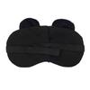 Jenna Fabric Cute Sleeping Eye Shade Mask Cover For Insomnia, Meditation, Puffy Eyes And Dark Circles Velvet Ele Grey