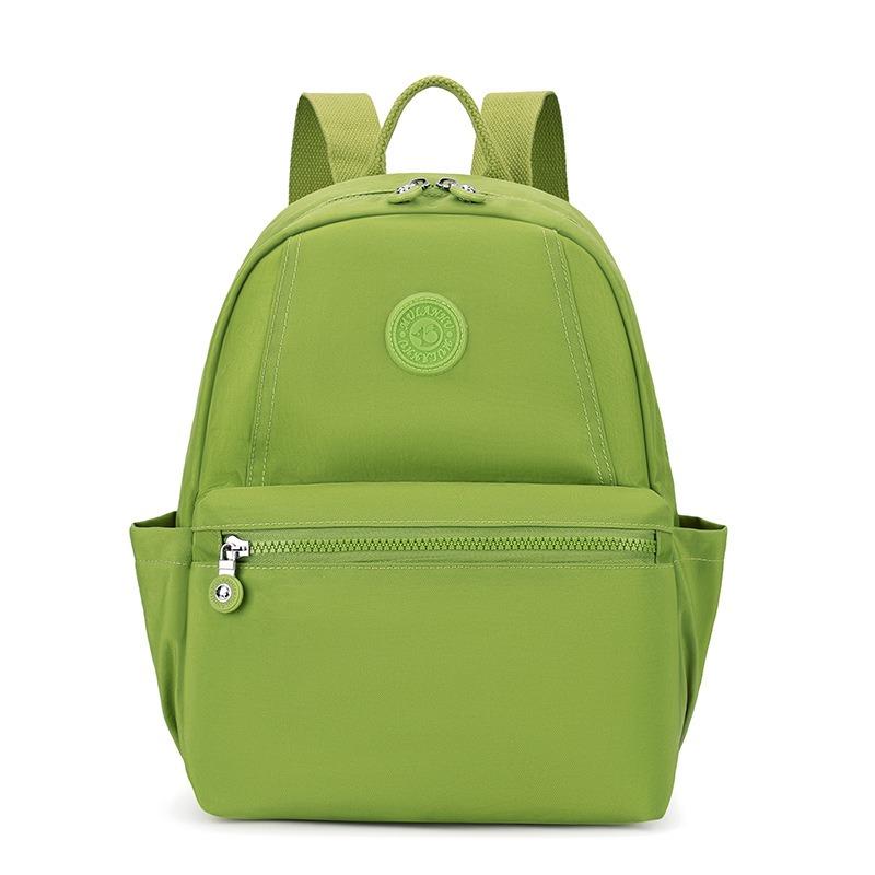 Summer Oxford Cloth Lightweight Medium Ladies Mommy Simple Backpack Student Simple Canvas School Bag