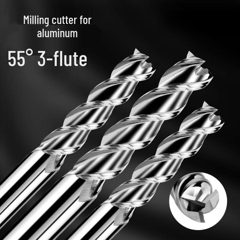 Jun Ding Ying High-Gloss Aluminum Milling Cutter
