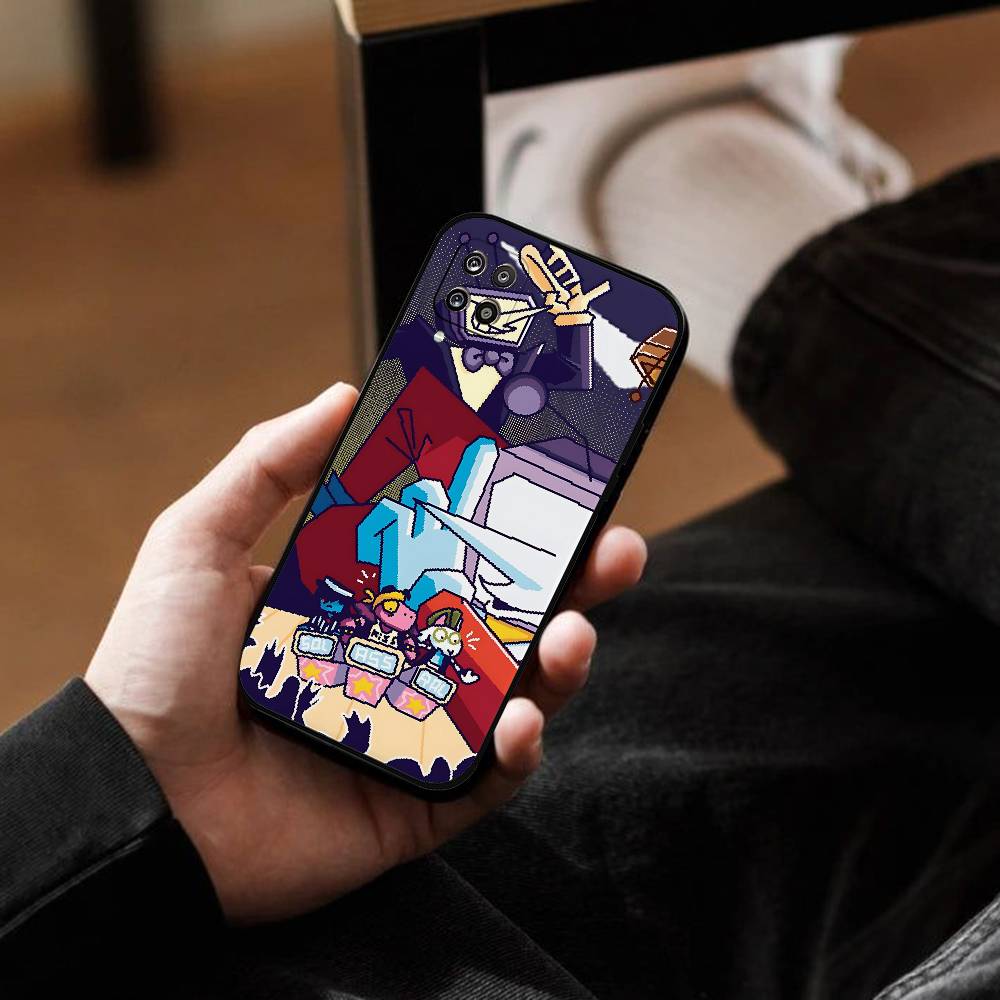 

D-Deltarune Tenna Phone Case For Samsung Galaxy S21 S22 S23 S24ULTRA S25ULTRA FE Ultra Plus5G A52S Soft Cover a52 a52S