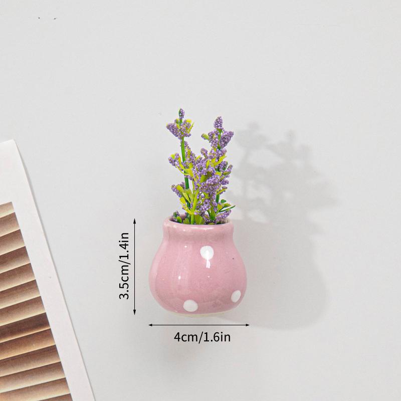 Vase Shape Refrigerator Magnets 3D Mini Magnets for Fridge Cute Fridge Magnet for Home Decoration Gift for Guests Housewarming