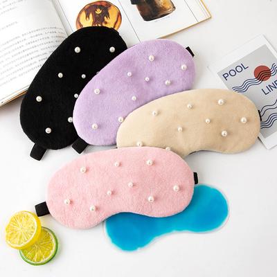 Blackout Eye Mask Sleep Cartoon Cute Plush Eye Mask Ice Pack Children Sleep Eye Mask